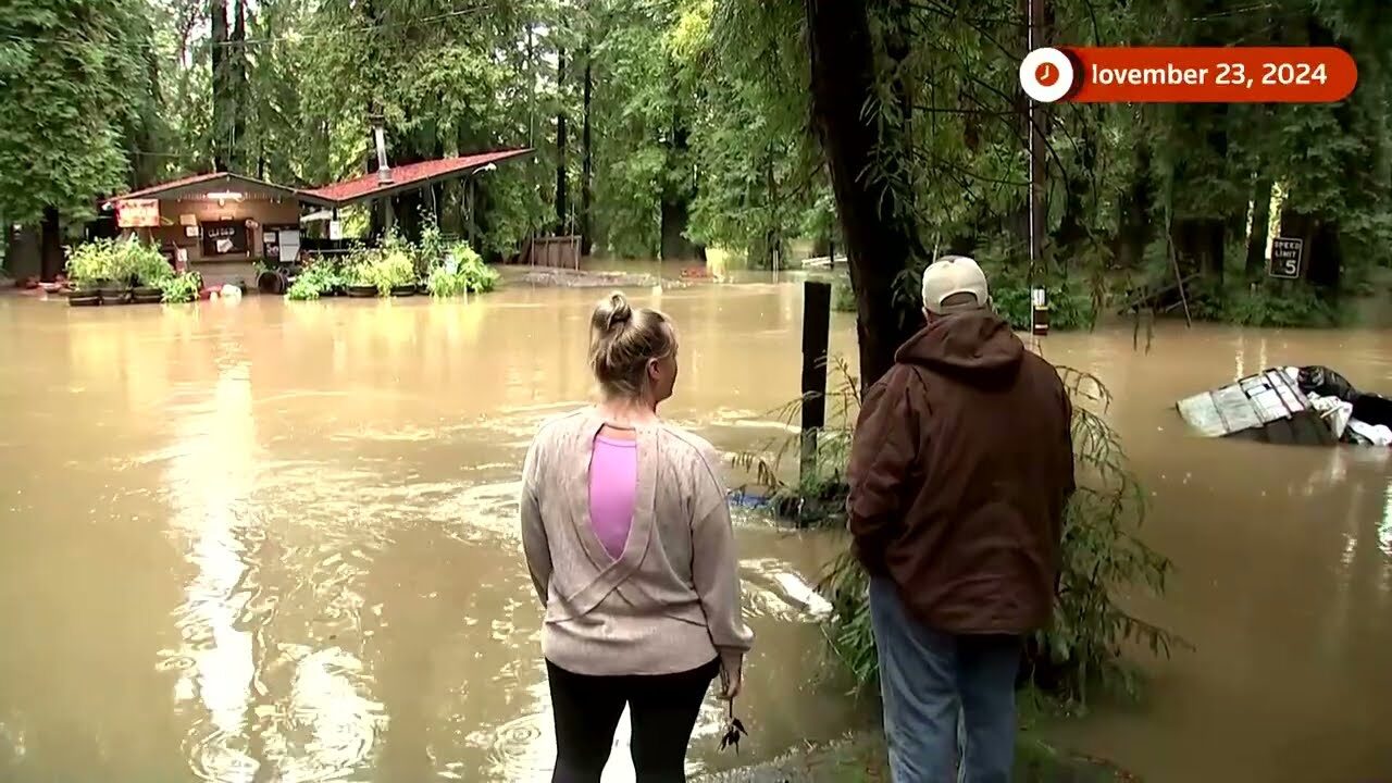 Residente del condado de Sonoma recuerda haber huido de su casa inundada